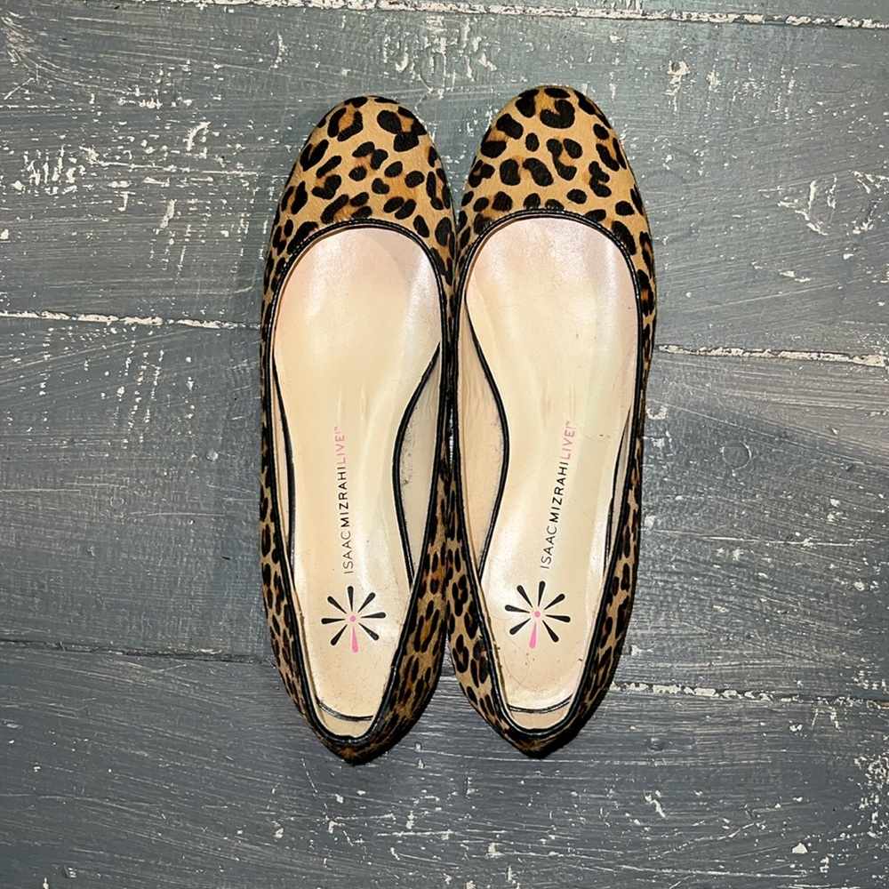 Cheetah print flats